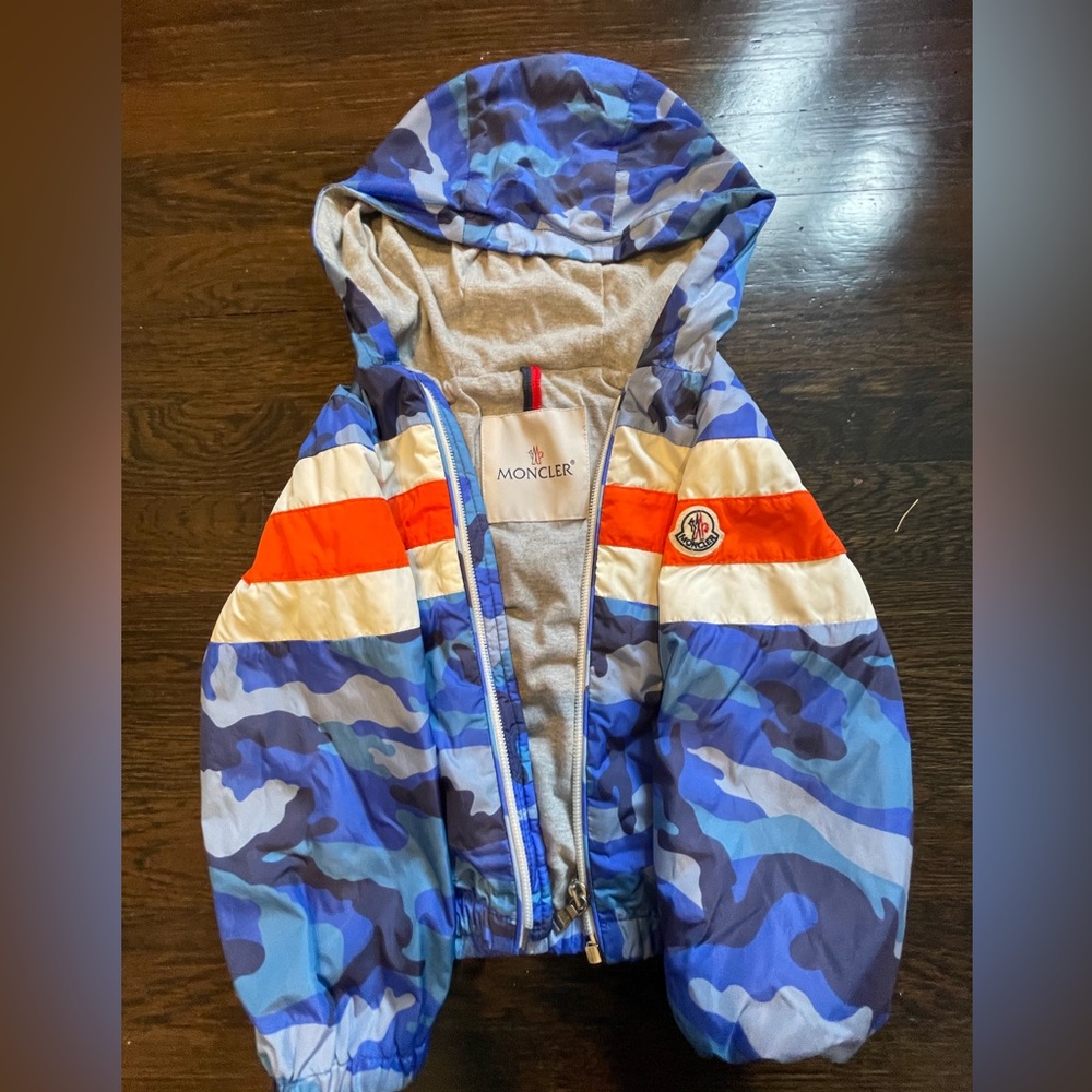 Moncler Rain Coat Toddler Boys